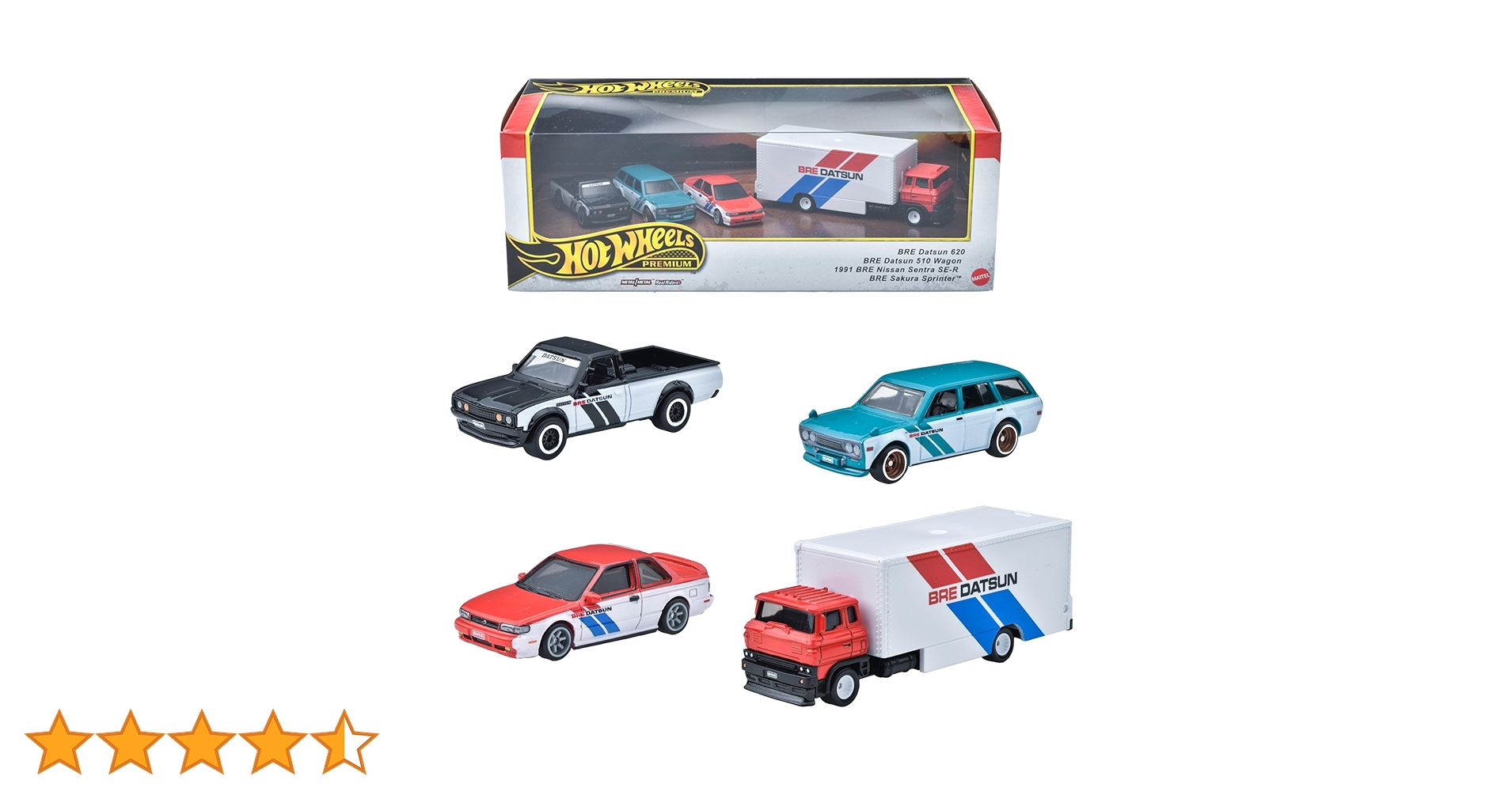 ホットウィール ローソン 51周年 6台×3セット＋1台 計19台 ダットサン ホットウィール ローソン 51周年記念 6台×3セット＋1台